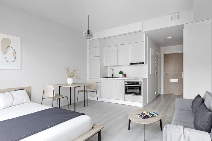 Kerrostalo, 1h+k+kph+r.parv, 29 m², Luolavuori, Turku