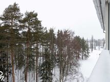 Parvekkeelta rauhalliset puistomaiset näkymät!