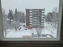 Näkymä keittiön ikkunasta