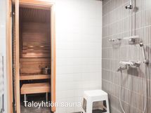 Taloyhtiön saunaan pääset löylyttelemään varaamalla vuoron.