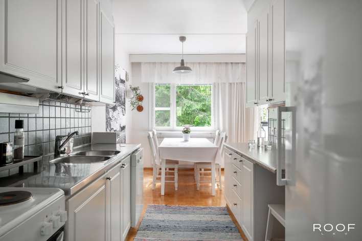 Kerrostalo, 4h, k, kph, wc, sauna, lasitettu parveke, 93 m², Kannelmäki – pohled 3