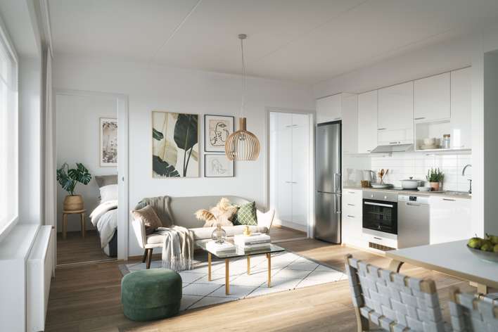 Kerrostalo, 2h+kt+s+p, 42 m², Haukiluoma, Tampere
