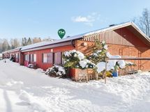 Rivitalon päätyasunto.