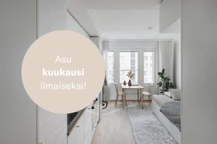Kerrostalo, 2h+kt+p, 33,5 m², Niittykumpu, Espoo