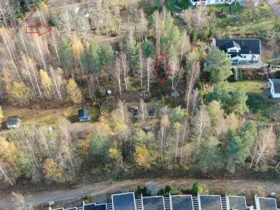 Tontti, 1 553 m², Mathildedal - Näkymä 4