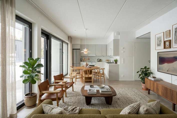 Rivitalo, 2h, kt, s, parveke, 56 m², Tesoma, Tampere