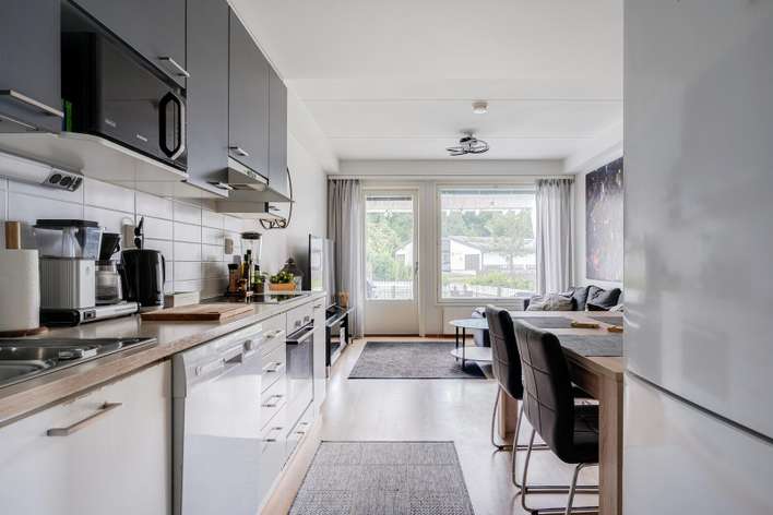 Rivitalo, 2h+kt+s, 63 m², Kauklahti – pohled 2