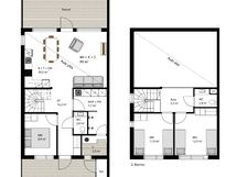 Pohjakuva 99 m² neliö