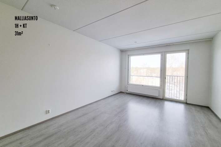 Kerrostalo, 1h+kt, 31 m², Hangonsilta - Näkymä 4