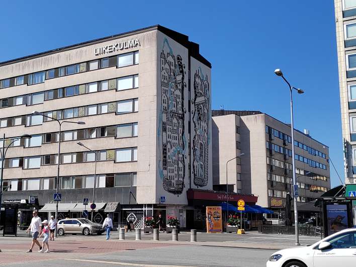 Kerrostalo, 2h,k,kph,rp, 60,5 m², Keskusta