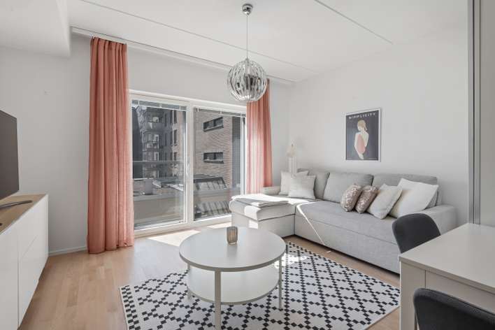 Kerrostalo, 1h + avok, 33 m², Jätkäsaari, Helsinki