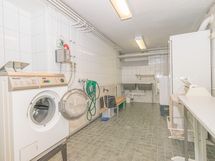 Pesutupa on asukkaiden käytettävissä