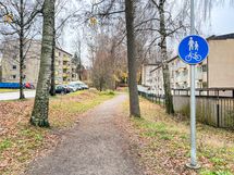 Talon lähellä on hyviä ulkoilumahdollisuuksia.