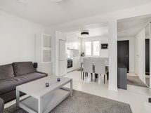 Olohuone ja keittiö