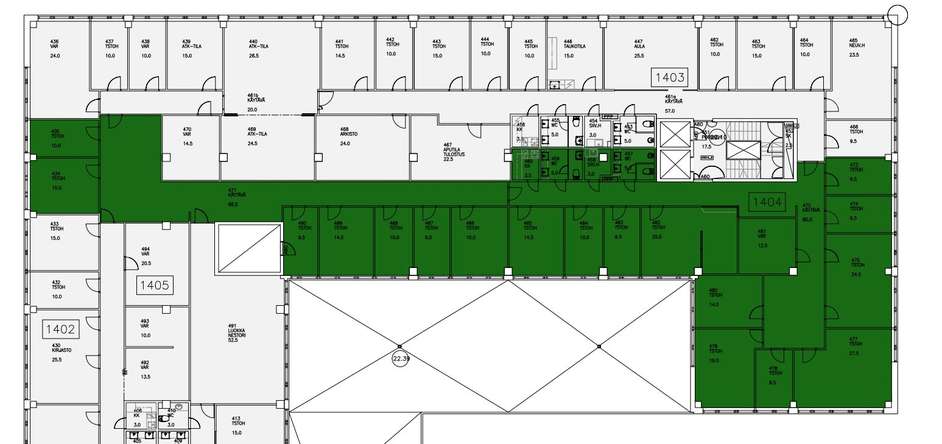 Liiketila, 684 m², Herttoniemi – pohled 2