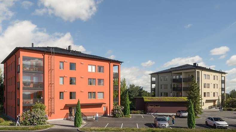 Kerrostalo, 2h+kt, 47 m², Kärsämäki, Turku