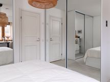 master bedroom, hyvät säilytystilat
