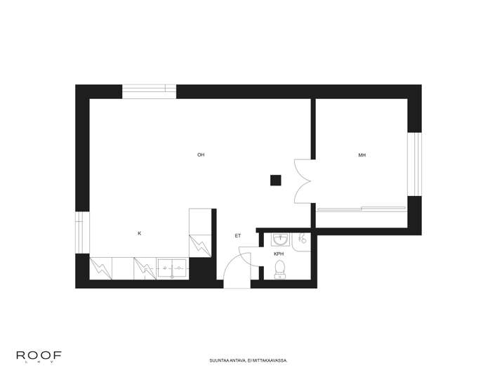 Kerrostalo, 2h, k, kph, 53 m², Kissanmaa - Näkymä 2
