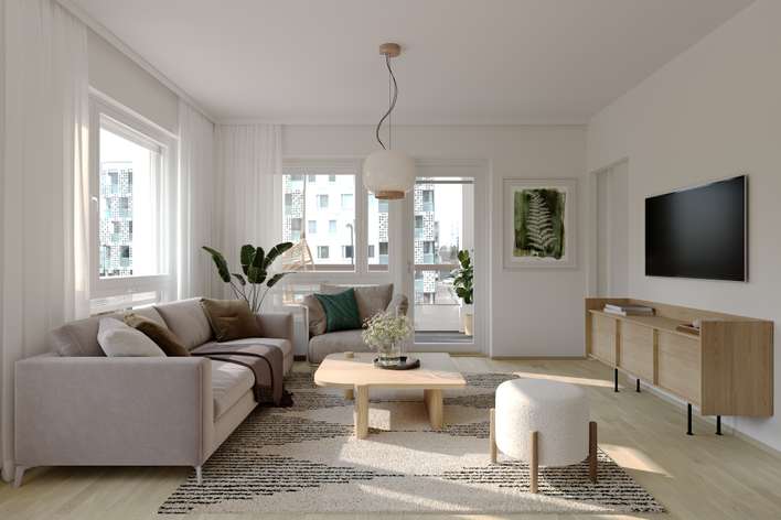 Kerrostalo, 2h+kt, 43 m², Niittykumpu, Espoo