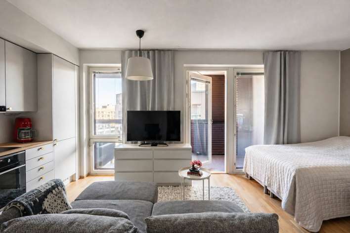 Kerrostalo, 1h, kt,, 30,5 m², Pohjois-Pasila, Helsinki