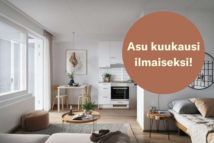 Kerrostalo, 2h+kt+s+p, 42 m², Haukiluoma, Tampere