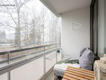 Lasitettu parveke