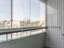 Lasitettu parveke