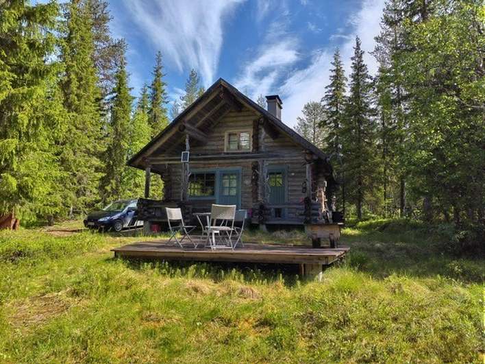 Loma-asunto, Tupakeittiö, mh, pukuh, sauna, 46 m², Muonio