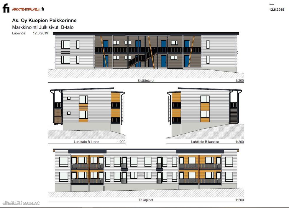 56 M Vanhankallionkatu 8 70840 Kuopio Luhtitalo Kaksio Myynnissa Oikotie 14966706