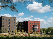 Omalle tontille kohoava Espoon Tiira tuo Tiistilään 58 uutta Bonava-kotia.