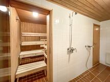 Talon sauna.