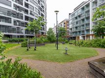 Näkymä sisäpihalta