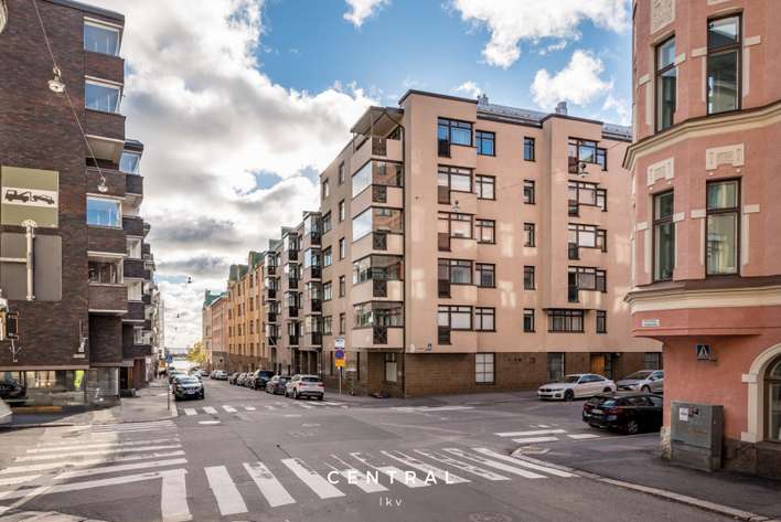 Kerrostalo, 3h, k, kph/wc, las.p., 75,5 m², Ullanlinna - Näkymä 3