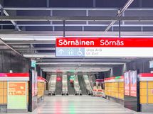Myös Sörnäisten metrolle kävelee muutamassa minuutissa.