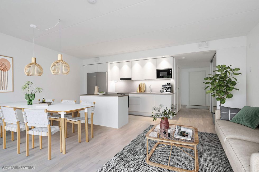 Virtuaalisesti kalustettu valokuva asunnosta A 05