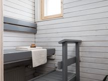 vaaleasävyinen sauna