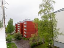 Näkymä sisäpihalle.