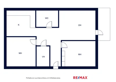 Kerrostalo, 3h+k+kph+vh+parveke, 73,5 m², Paavola - Näkymä 3