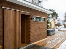 Ulkosauna on nautinnollinen