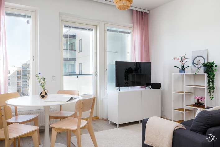 Kerrostalo, 2h, kt, s, parveke (yhtiöjärjestyksen mukaan 2h+kt+s), 43 m², Linnainmaa – pohled 2
