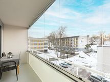 Lasitettu parveke 1