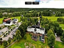Nordcenterissä on upeat kaksi 18-reiän golfkenttää, tennis- ja padelkentät, kuntosali mm.