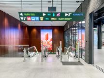 Espoonlahden metroasema on Lippulaivan yhteydessä.