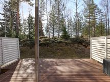Tähän voisi hyvin laittaa vaikka poreallas.