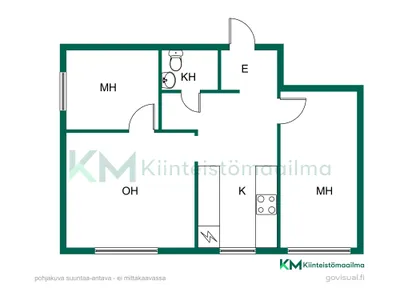 Omakotitalo, 3h,k,kph,s,2erill.wc, autotalli, varastot, 60/123 m², Nupuri - Vista 2