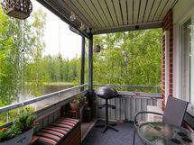 Lasitettu parveke