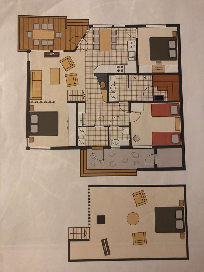 Loma-asunto, 4h + k + s, 82,5/117,5 m², Alasotkamo - Näkymä 4