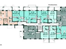 Tampereen Vieno - 2. kerroksen kerrospohja.