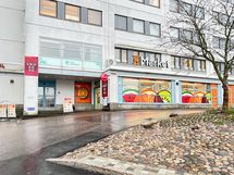 K-Market Kivenlahdenkatu on 2,7km asunnolta (autolla 6min)