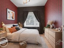 Digistailattu makuuhuone 2